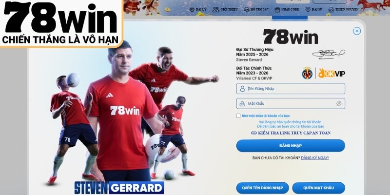 Các bước đăng nhập 78win đơn giản dễ thực hiện