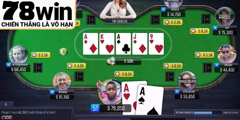 Giải đấu poker với phần thưởng khủng